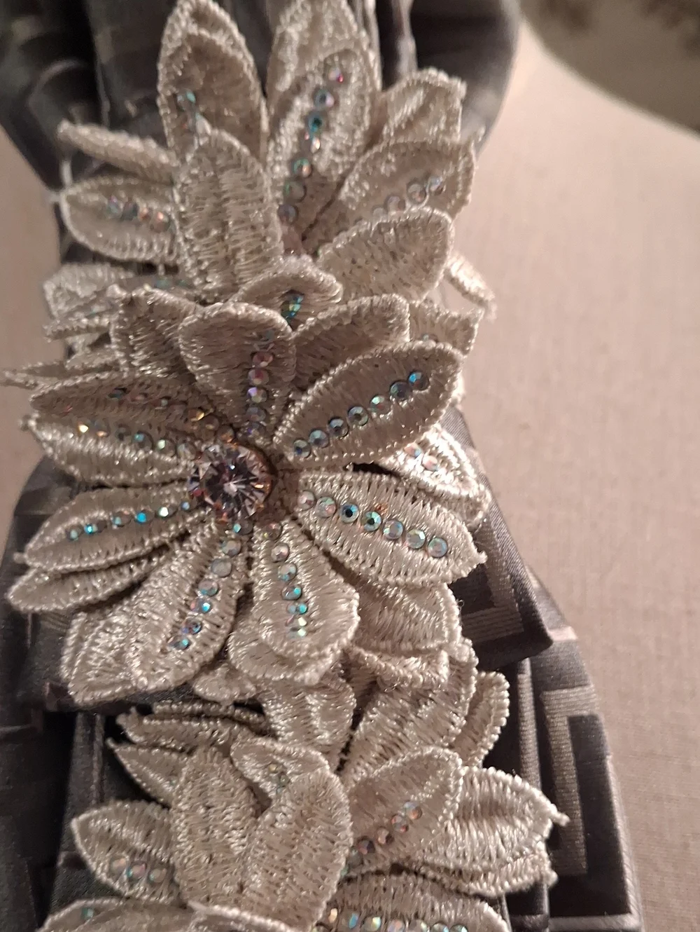 Pierre Cardin Upcycled Necktie Necklace